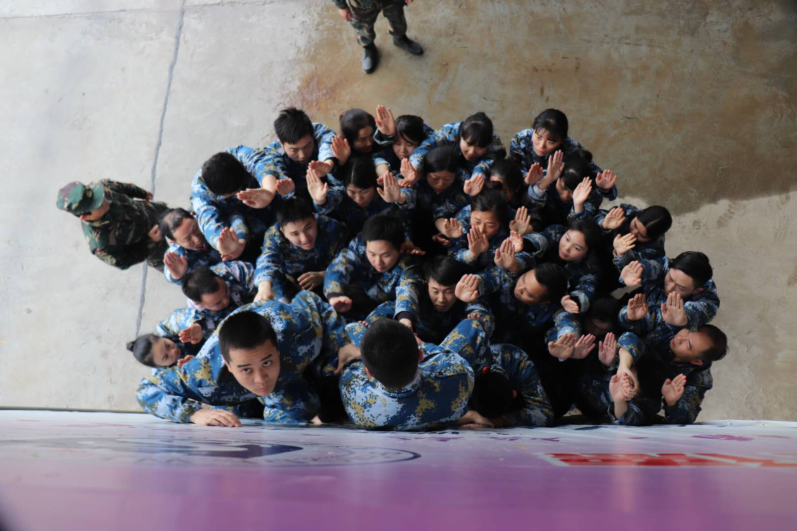 2018开云链接官网春季军事拓展纪实